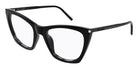 Saint Laurent® 214 KATE THIN OPT SL 214 KATE THIN OPT 001 55 - Black Eyeglasses