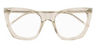 Saint Laurent® 214 KATE THIN OPT SL 214 KATE THIN OPT 004 55 - Beige Eyeglasses