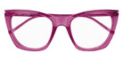 Saint Laurent® 214 KATE THIN OPT SL 214 KATE THIN OPT 005 55 - Pink / Transparent AR Eyeglasses