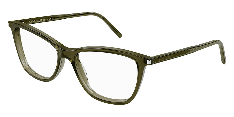 Saint Laurent® 259 SL 259 013 50 - Green Eyeglasses