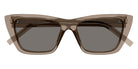 Saint Laurent® 276 MICA SL 276 MICA 045 55 - Brown / Gray Sunglasses