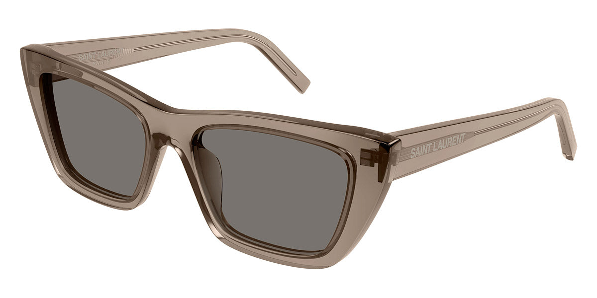 Saint Laurent® 276 MICA SL 276 MICA 045 55 - Brown / Gray Sunglasses