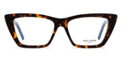 Saint Laurent® 276 MICA OPT SL 276 MICA OPT 004 53 - Havana / Transparent AR Eyeglasses