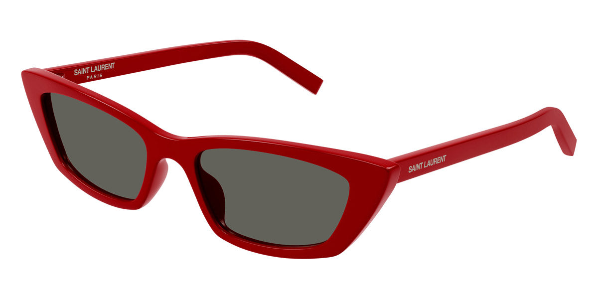 Saint Laurent® 277 SL 277 012 52 - Red / Gray 012 Sunglasses
