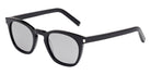 Saint Laurent® 28 SL 28 001 49 - Black / Gray Mirrored Sunglasses