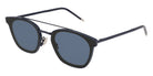 Saint Laurent® 28 METAL SL 28 METAL 002 61 - Blue / Blue AR Sunglasses