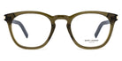 Saint Laurent® 28 OPT SL 28 OPT 003 50 - Green / Transparent AR Eyeglasses