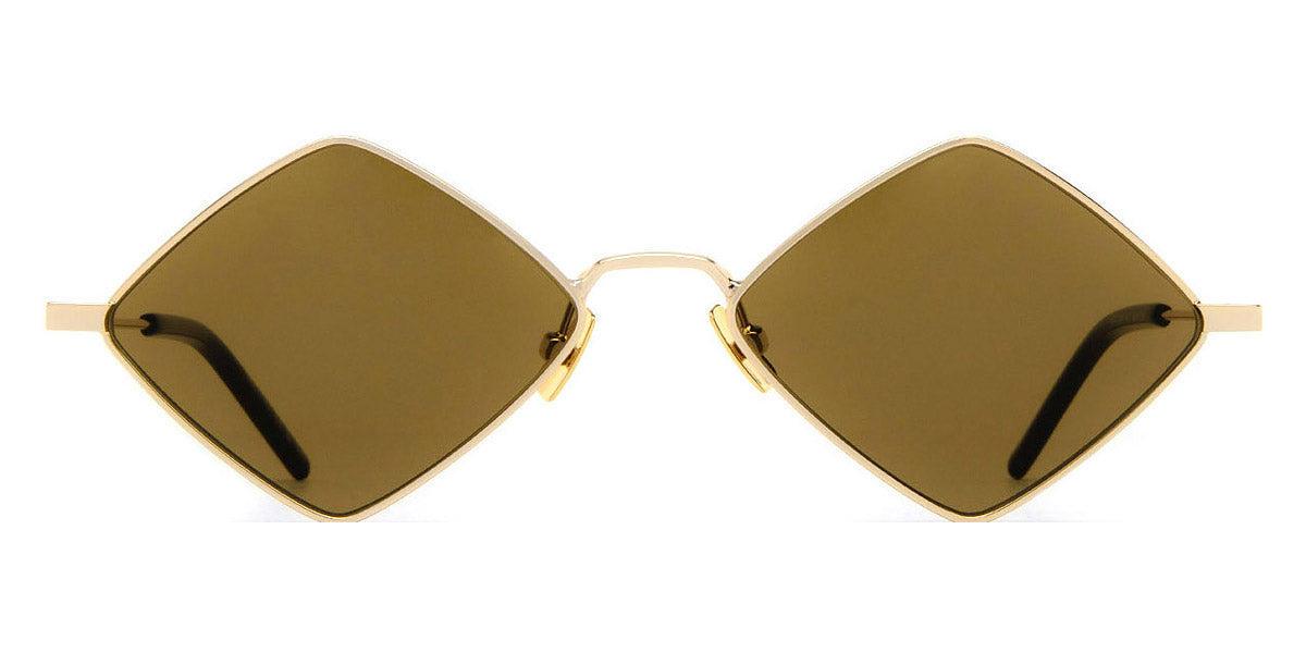 Saint Laurent® 302 LISA SL 302 LISA 011 55 - Gold / Brown Sunglasses