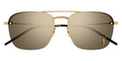 Saint Laurent® 309 M SL 309 M 004 57 - Bronze / Brown Flash Sunglasses