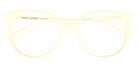 Saint Laurent® 39 SL 39 008 54 - Ivory / Transparent AR Eyeglasses