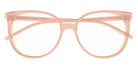 Saint Laurent® 39 SL 39 009 54 - Orange / Transparent AR Eyeglasses