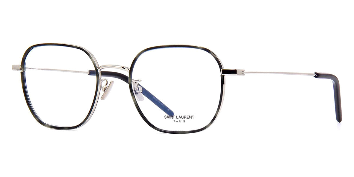 Saint Laurent® 397/F SL 397/F 002 52 - Silver 002 Eyeglasses