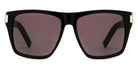 Saint Laurent® 424 SL 424 001 56 - Black / Black Sunglasses