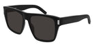 Saint Laurent® 424 SL 424 001 56 - Black / Black Sunglasses
