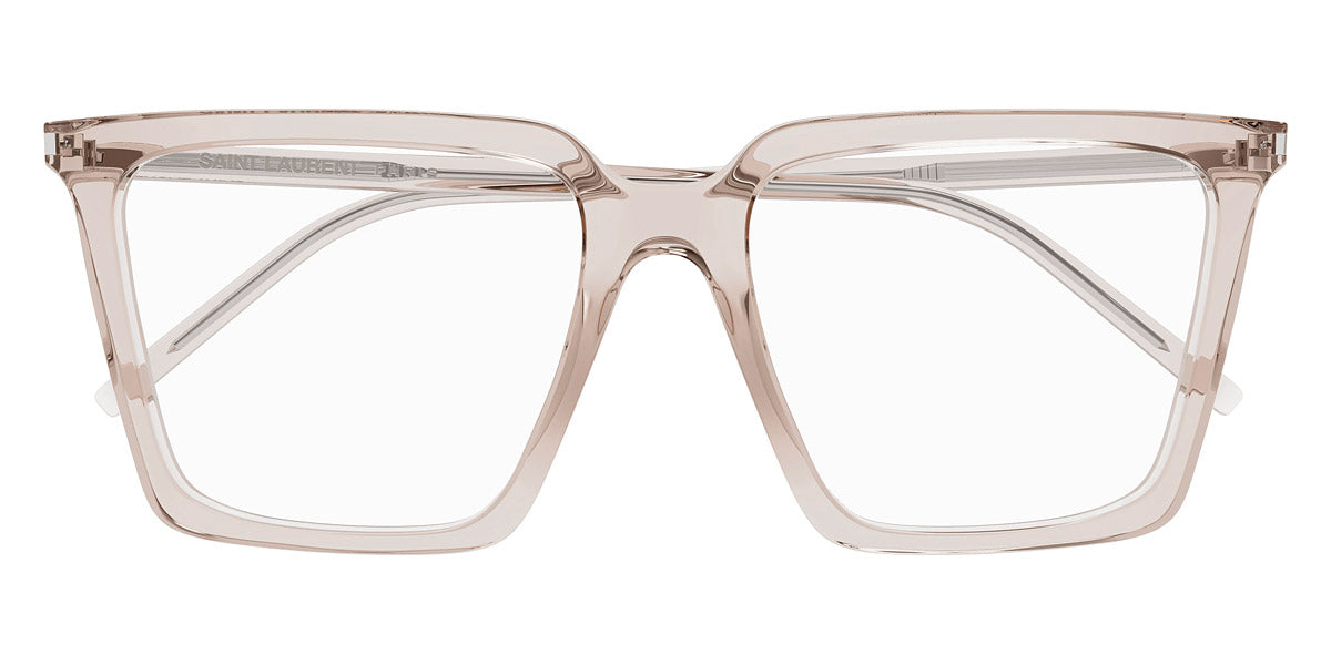 Saint Laurent® 474 OPT SL 474 OPT 003 56 - Nude / Transparent AR Eyeglasses