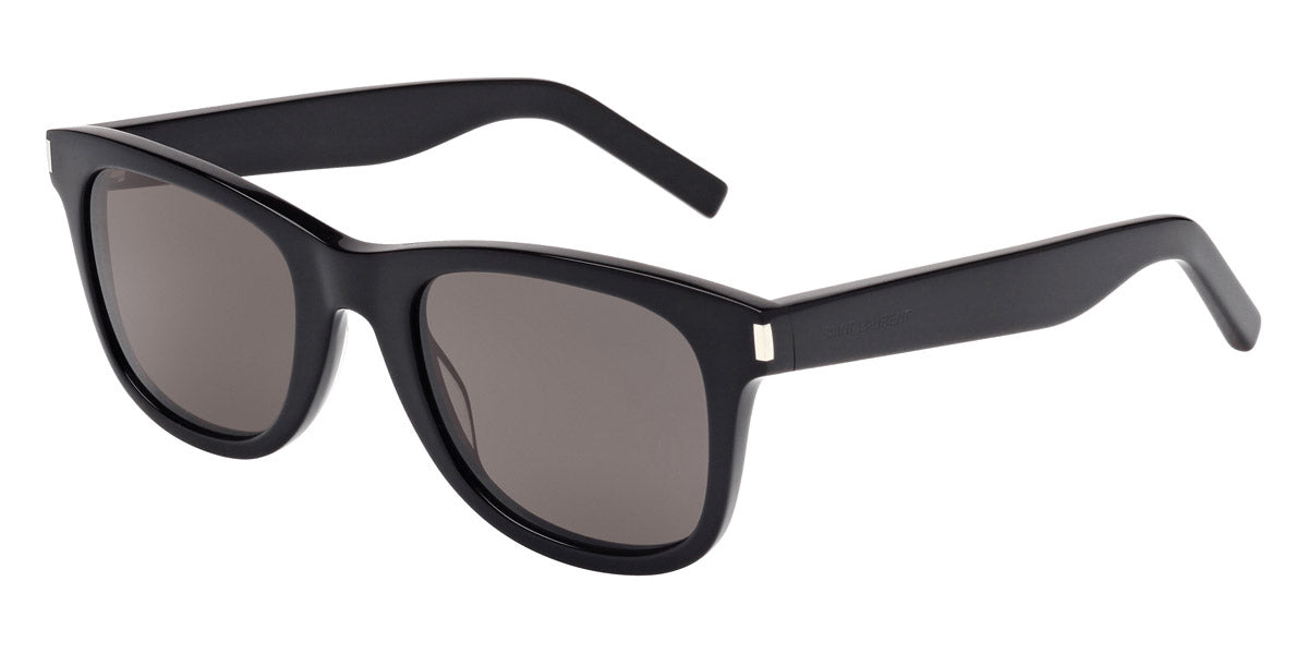 Saint Laurent® 51 SL 51 001 50 - Black / Gray Mirrored Sunglasses