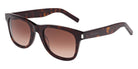 Saint Laurent® 51 SL 51 004 50 - Havana / Brown Gradient Sunglasses