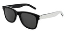 Saint Laurent® 51 SL 51 035 50 - Black/White / Gray Sunglasses