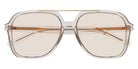 Saint Laurent® 545 SL 545 002 58 - Beige / Yellow Sunglasses