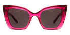 Saint Laurent® 552 SL 552 004 51 - Pink / Black Sunglasses