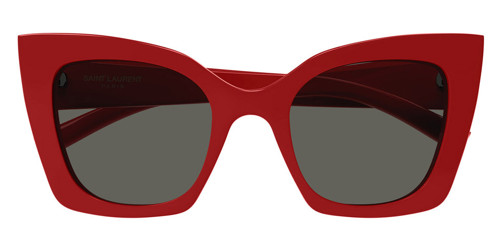 Saint Laurent® 552 SL 552 010 51 - Red / Gray Sunglasses
