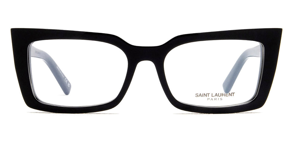 Saint Laurent® 554 SL 554 001 54 - Black / Transparent AR Eyeglasses