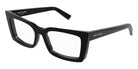 Saint Laurent® 554 SL 554 001 54 - Black / Transparent AR Eyeglasses