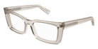 Saint Laurent® 554 SL 554 004 54 - Beige / Transparent AR Eyeglasses