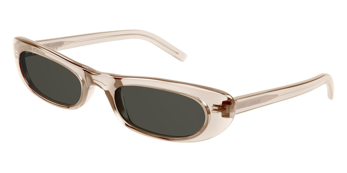 Saint Laurent® 557 SHADE SL 557 SHADE 004 53 - Nude / Gray Sunglasses
