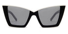 Saint Laurent® 570 SL 570 002 54 - Black / Silver Mirrored Sunglasses
