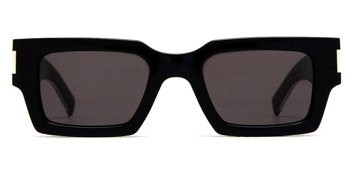 Saint Laurent® 572 SL 572 001 50 - Black/Crystal / Gray Sunglasses