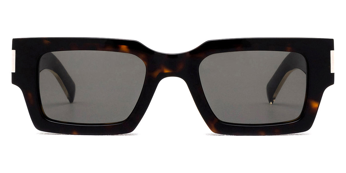 Saint Laurent® 572 SL 572 002 50 - Havana/Crystal / Gray Sunglasses