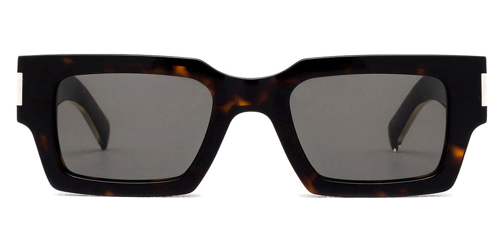 Saint Laurent® 572 SL 572 002 50 - Havana/Crystal / Gray Sunglasses