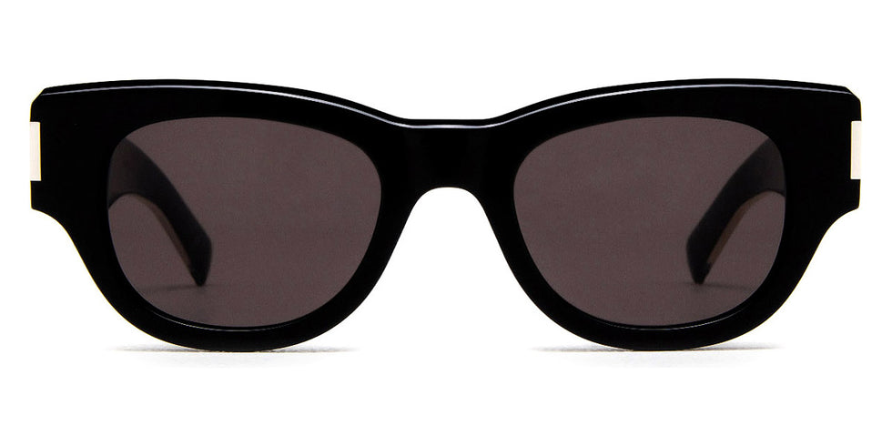 Saint Laurent® 573 SL 573 001 49 - Black/Crystal / Gray Sunglasses