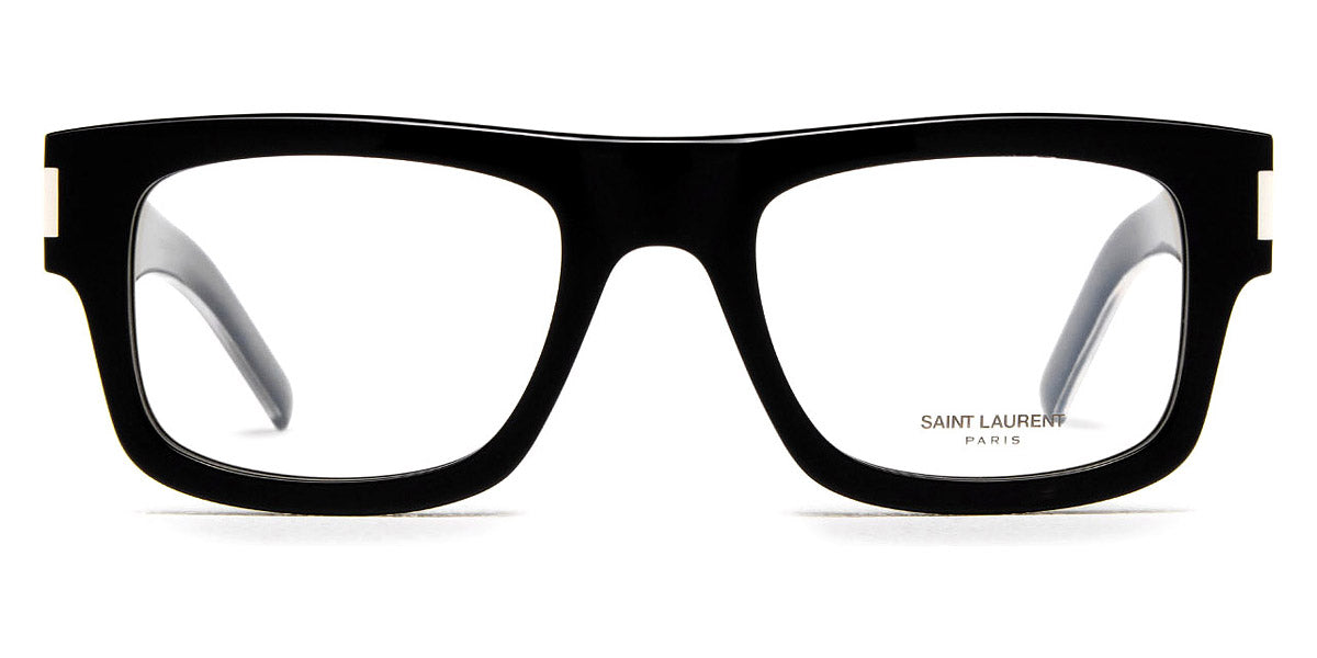 Saint Laurent® 574 SL 574 001 52 - Black/Crystal Eyeglasses