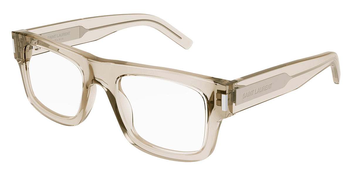 Saint Laurent® 574 SL 574 003 52 - Beige Eyeglasses