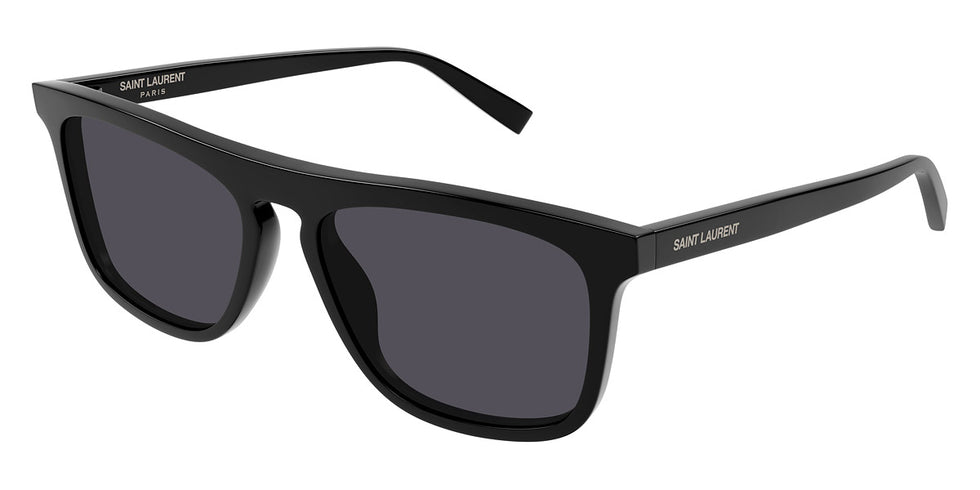 Saint Laurent® 586 SL 586 001 56 - Black / Black Sunglasses