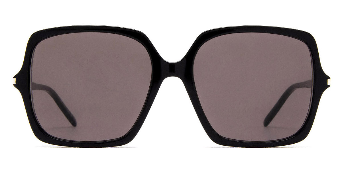 Saint Laurent® 591 SL 591 001 57 - Black / Black Sunglasses