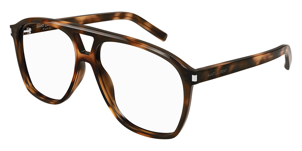 Saint Laurent® 596 DUNE OPT SL 596 DUNE OPT 002 58 - Havana Eyeglasses