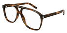 Saint Laurent® 596 DUNE OPT SL 596 DUNE OPT 002 58 - Havana Eyeglasses