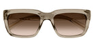 Saint Laurent® 615 SL 615 005 55 - Yellow / Brown Gradient Sunglasses