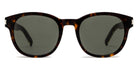Saint Laurent® 620 SL 620 002 52 - Havana/Crystal / Gray Sunglasses