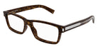 Saint Laurent® 622 SL 622 002 56 - Havana/Crystal / Transparent AR 002 Eyeglasses