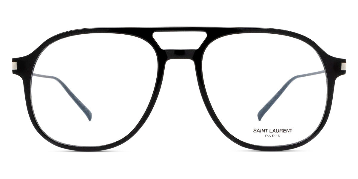 Saint Laurent® 626 SL 626 001 55 - Black / Transparent AR Eyeglasses