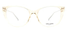 Saint Laurent® 627 SL 627 003 54 - Beige/Silver / Transparent AR Eyeglasses