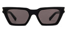 Saint Laurent® 633 CALISTA SL 633 CALISTA 001 57 - Black / Black Sunglasses