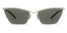 Saint Laurent® 637 SL 637 002 57 - Silver / Gray Sunglasses