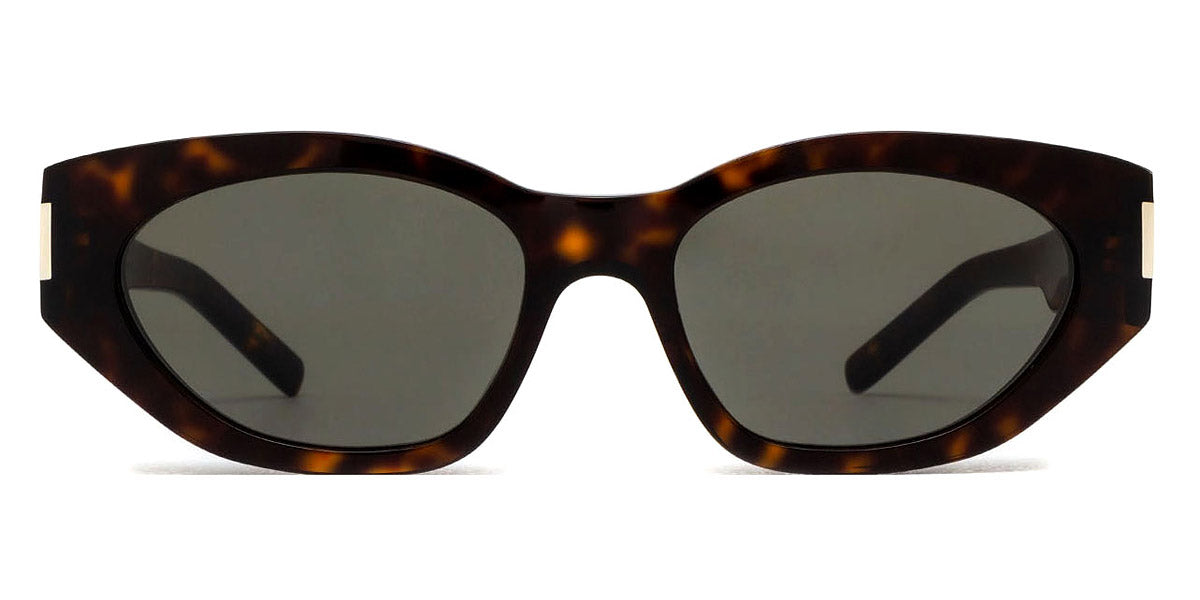 Saint Laurent® 638 SL 638 002 55 - Havana / Gray Sunglasses