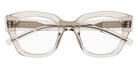 Saint Laurent® 640 SL 640 004 49 - Beige / Transparent AR Eyeglasses
