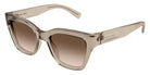Saint Laurent® 641 SL 641 005 52 - Yellow / Brown Gradient Sunglasses